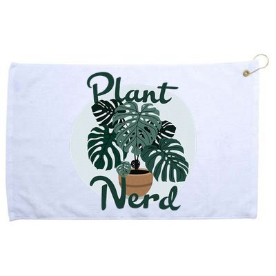 Plant Nerd Monstera Grommeted Golf Towel