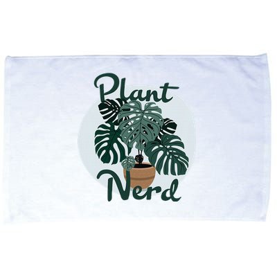 Plant Nerd Monstera Microfiber Hand Towel