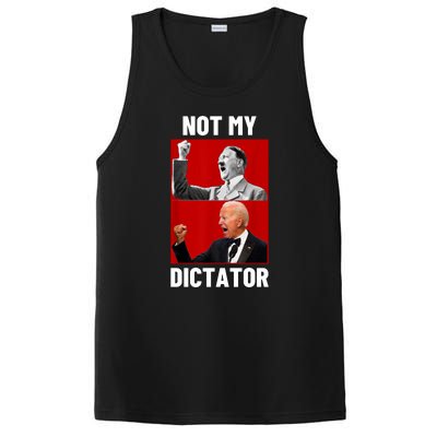 PedoHitler Not My Dictator Funny Joe Biden PosiCharge Competitor Tank