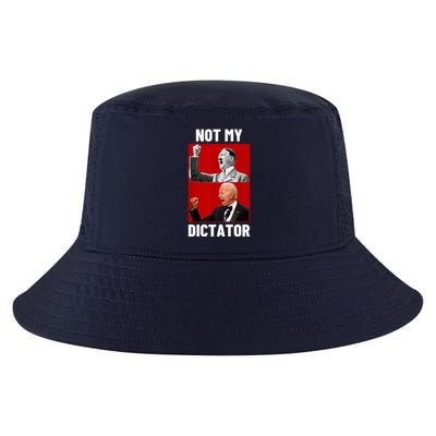 PedoHitler Not My Dictator Funny Joe Biden Cool Comfort Performance Bucket Hat
