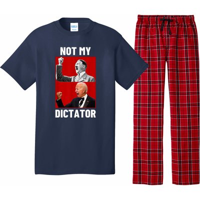 PedoHitler Not My Dictator Funny Joe Biden Pajama Set