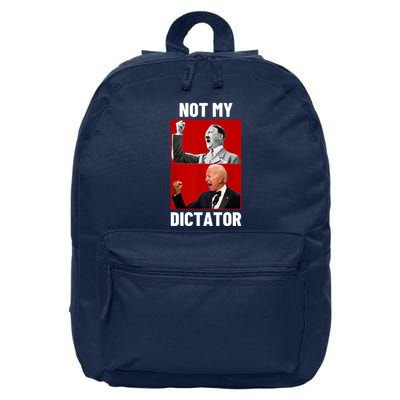 PedoHitler Not My Dictator Funny Joe Biden 16 in Basic Backpack