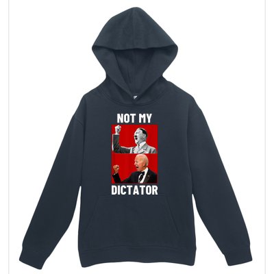 PedoHitler Not My Dictator Funny Joe Biden Urban Pullover Hoodie