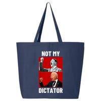 PedoHitler Not My Dictator Funny Joe Biden 25L Jumbo Tote