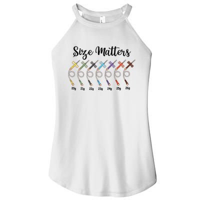 Phlebotomist Nurse Medical Humor Registered Nurse Vascular Access Women’s Perfect Tri Rocker Tank