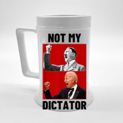 PedoHitler Not My Dictator Funny Joe Biden Beer Stein