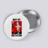 PedoHitler Not My Dictator Funny Joe Biden Button