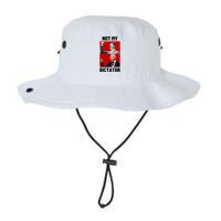 PedoHitler Not My Dictator Funny Joe Biden Bucket Hat