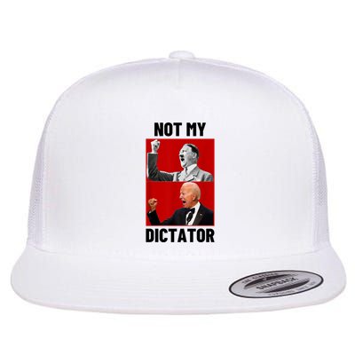 PedoHitler Not My Dictator Funny Joe Biden Flatbill Hat