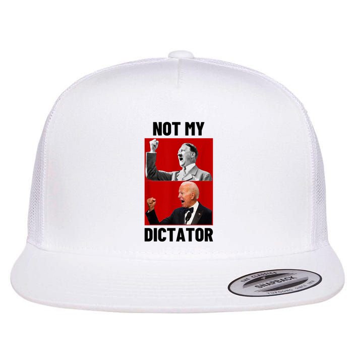 PedoHitler Not My Dictator Funny Joe Biden Flatbill Hat