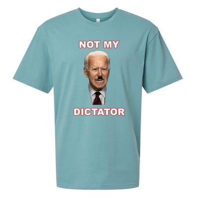 PedoHitler Not My Dictator Funny Joe Biden Sueded Cloud Jersey T-Shirt