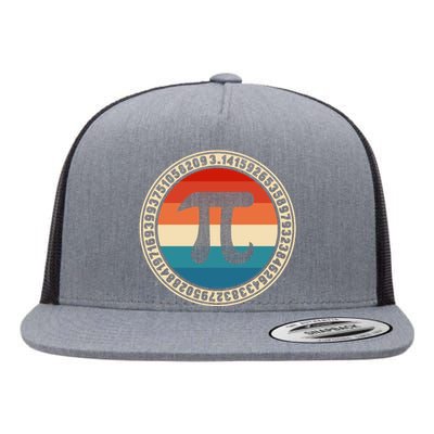 PI Numbers Math Lover PI Day Science Flat Bill Trucker Hat