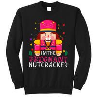 Pregnant Nutcracker Matching Family Group Christmas Sweatshirt