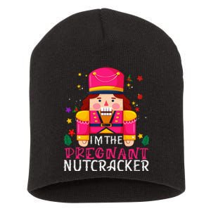 Pregnant Nutcracker Matching Family Group Christmas Short Acrylic Beanie