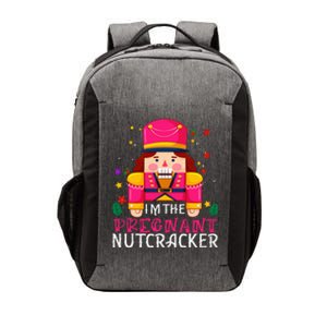 Pregnant Nutcracker Matching Family Group Christmas Vector Backpack