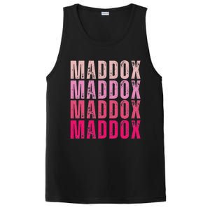 Personalized Name Maddox I Love Maddox PosiCharge Competitor Tank