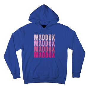 Personalized Name Maddox I Love Maddox Hoodie