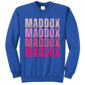 Personalized Name Maddox I Love Maddox Sweatshirt