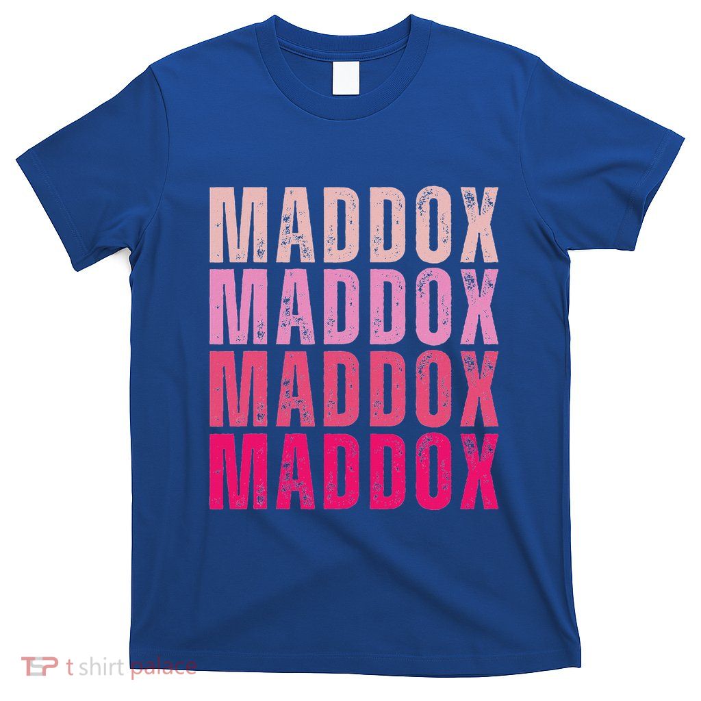 Personalized Name Maddox I Love Maddox T-Shirt