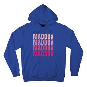 Personalized Name Maddox I Love Maddox Tall Hoodie