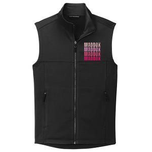 Personalized Name Maddox I Love Maddox Collective Smooth Fleece Vest