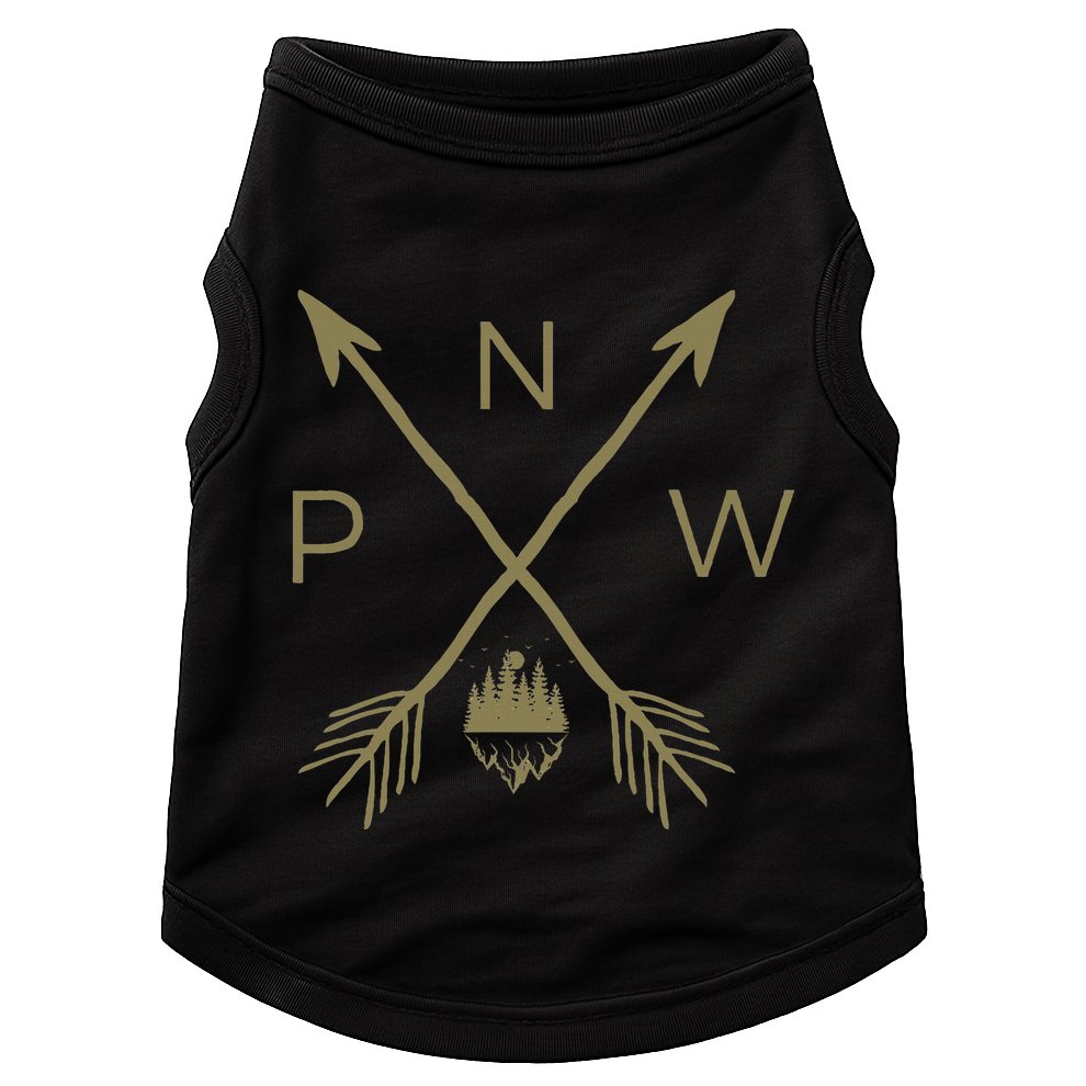 Pacific Northwest Mountain Cool Pnw Pacific Northwest Doggie Tank