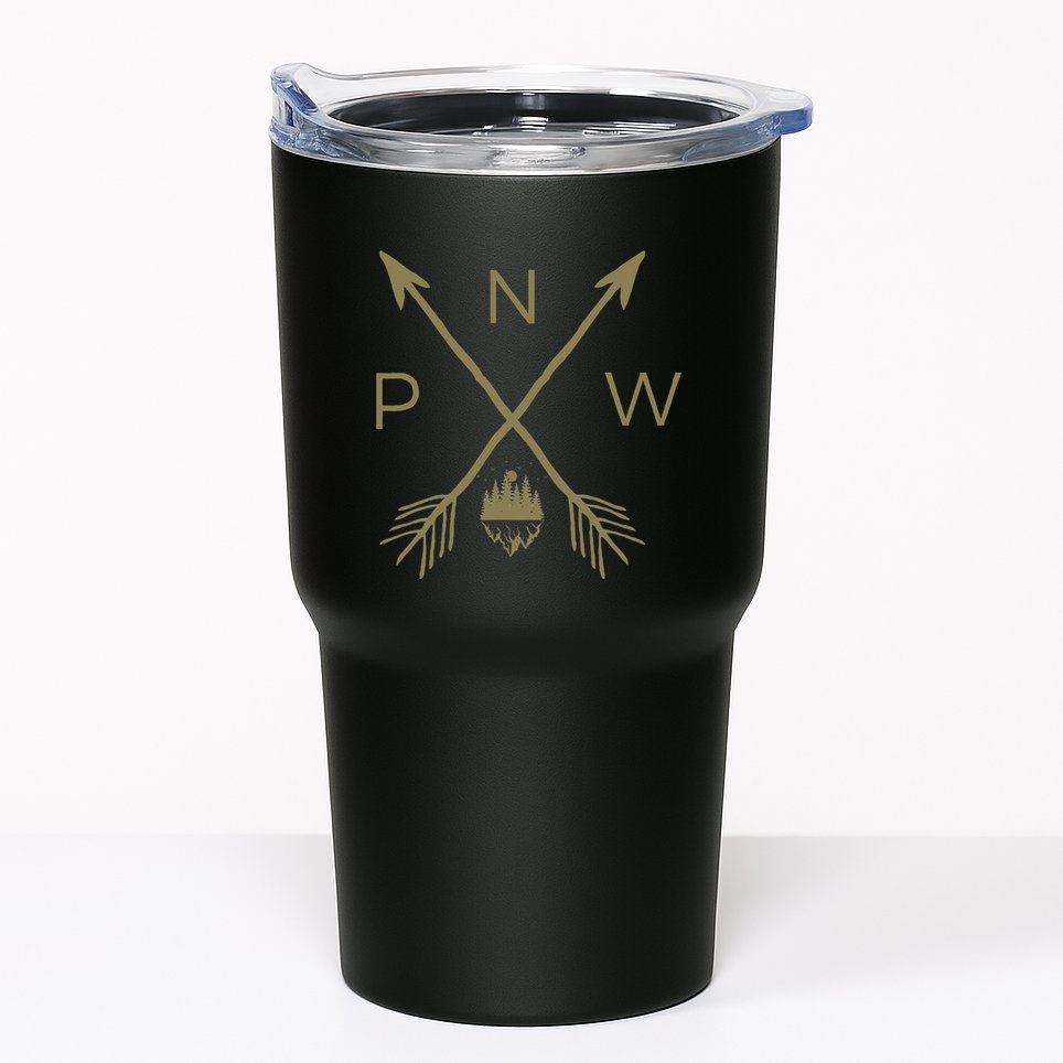 Pacific Northwest Mountain Cool Pnw Pacific Northwest Tumbler