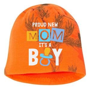 Proud New Mom It's A Promoted To Mommy Mother's Day Kati - Camo Knit Beanie