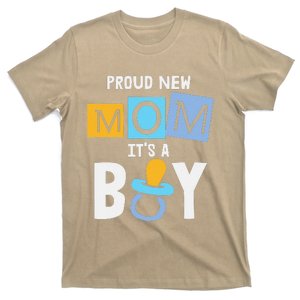 Proud New Mom It's A Promoted To Mommy Mother's Day T-Shirt