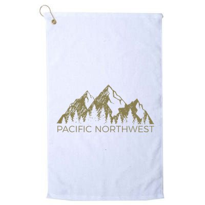 Pacific Northwest Mountain Pnw Pacific Northwest Golf Towel