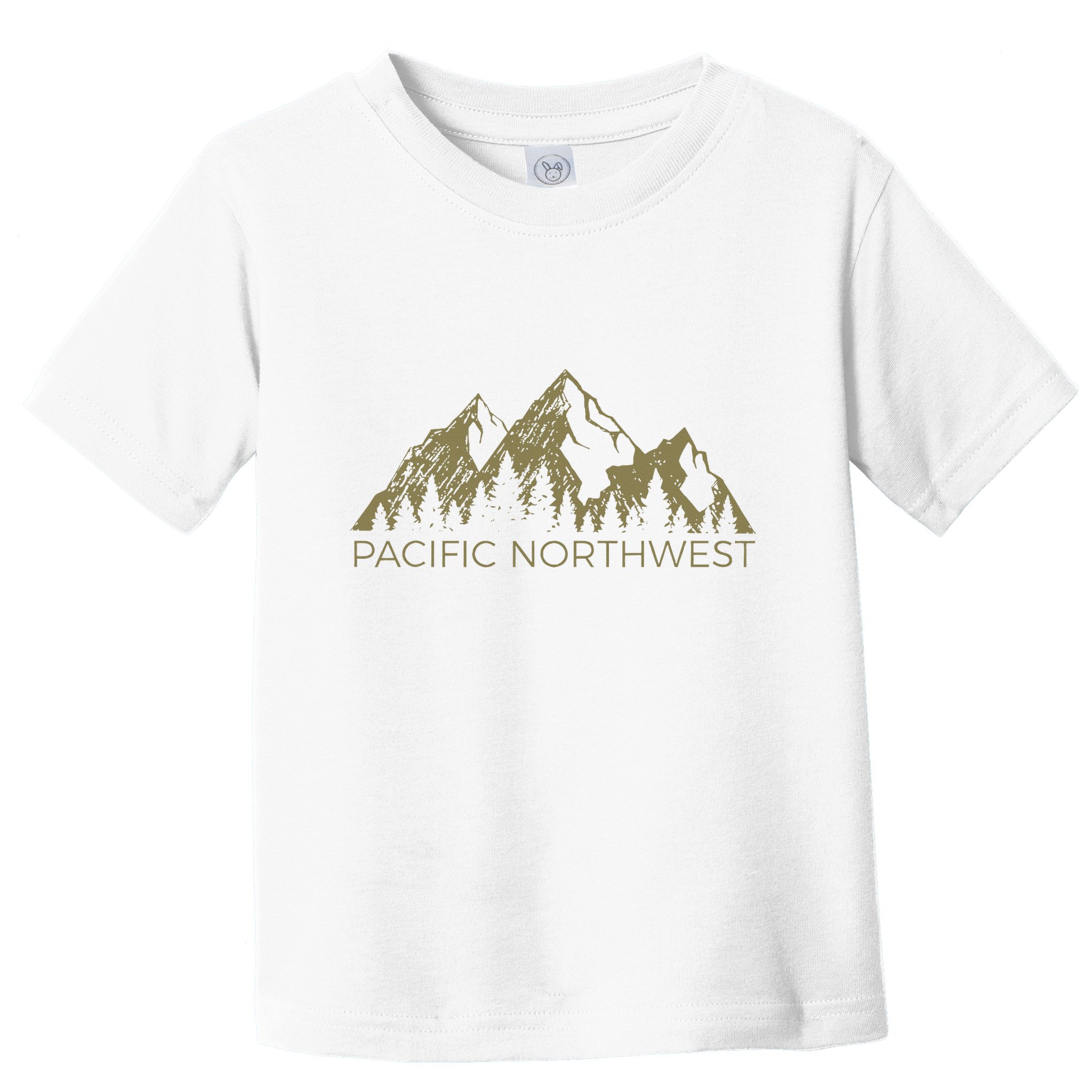 Pacific Northwest Mountain Pnw Pacific Northwest Toddler T-Shirt