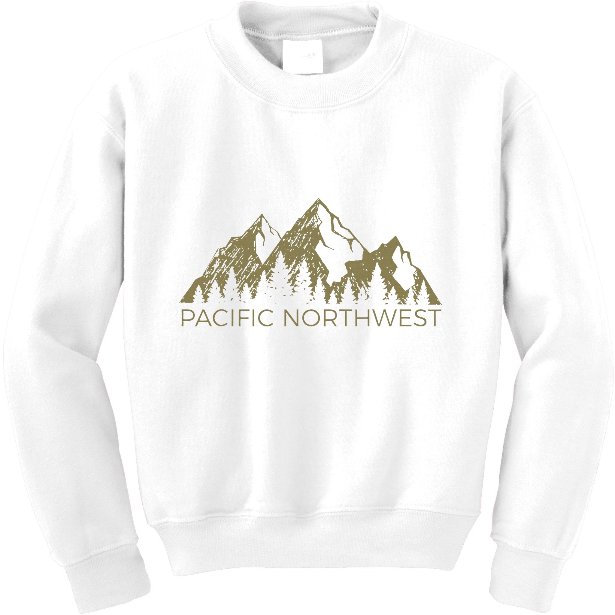 Pacific Northwest Mountain Pnw Pacific Northwest Kids Sweatshirt