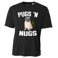 Pugs ´N Nugs Cannabis Pot Weed Smoking Smoke Hash Cooling Performance Crew T-Shirt