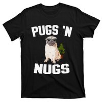 Pugs ´N Nugs Cannabis Pot Weed Smoking Smoke Hash T-Shirt