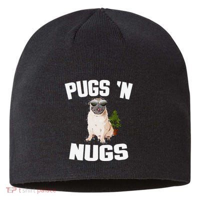 Pugs ´N Nugs Cannabis Pot Weed Smoking Smoke Hash Sustainable Beanie