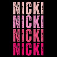 Personalized Name Nicki I Love Nicki Vintage Backpack
