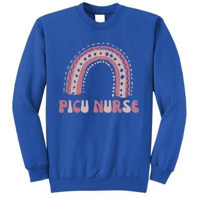 Picu Nurse Nursing Rainbow Pediatric Intensive Care Unit Funny Gift Sweatshirt