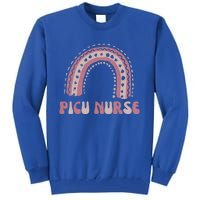 Picu Nurse Nursing Rainbow Pediatric Intensive Care Unit Funny Gift Tall Sweatshirt