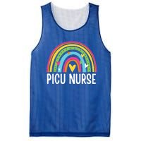 Picu Nurse Nursing Rainbow Pediatric Intensive Care Unit Gift Mesh Reversible Basketball Jersey Tank