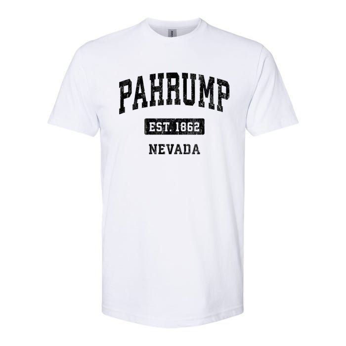 Pahrump Nevada Nv Vintage Sports Established Design Softstyle CVC T-Shirt