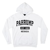 Pahrump Nevada Nv Vintage Sports Established Design Hoodie