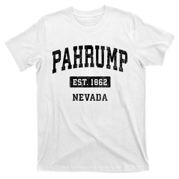 Pahrump Nevada Nv Vintage Sports Established Design T-Shirt