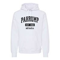 Pahrump Nevada Nv Vintage Sports Established Design Premium Hoodie