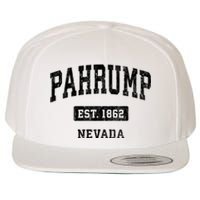 Pahrump Nevada Nv Vintage Sports Established Design Wool Snapback Cap