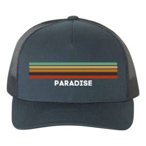 Paradise Nevada Nv Us Cities Of America Retro Gift Yupoong Adult 5-Panel Trucker Hat