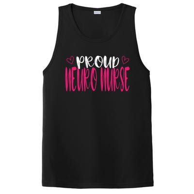 Proud Neuro Nurse Neurologist Neurology Brain Icu Rn Medical Gift PosiCharge Competitor Tank