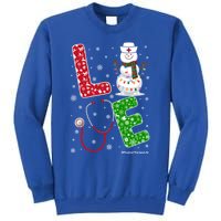 Physicaltherapylife Nurse Nursing Christmas Snow Nurse Gift Sweatshirt