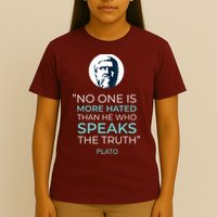 Plato No One Is More Hated Than He Who Speaks The Truth T-Shirt