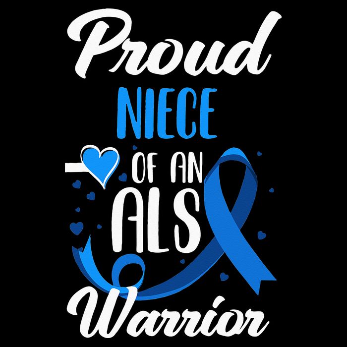 Proud Niece Of An ALS Warrior Aunt Uncle ALS Awareness City Backpack