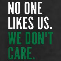 Philadelphia No One Likes Us We Don't Care Philly Fan 7 Panel Mesh Trucker Snapback Hat